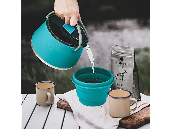 EEZEE Collapsible Camping Kettle Bowl