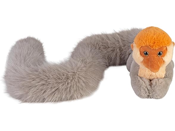 Wild Republic Tailkins Proboscis Monkey, Stuffed Animal