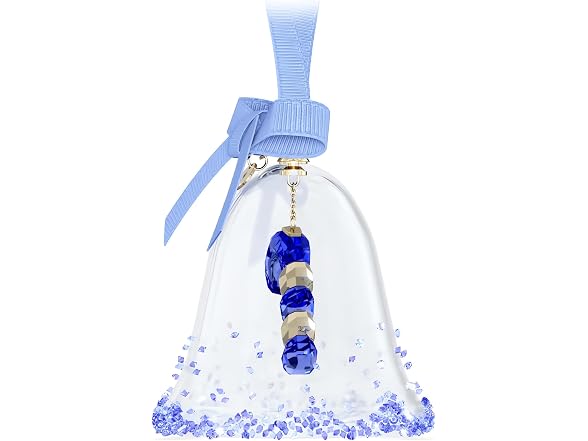 Swarovski Dulcis Bell Ornament Blue