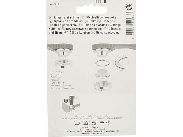 PRYM_541383-1 Eyelets with Washers,