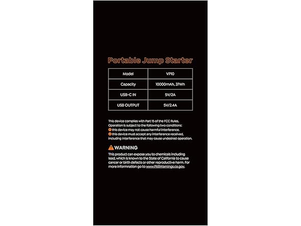 Joltekon Jump Starter with Air Compressor