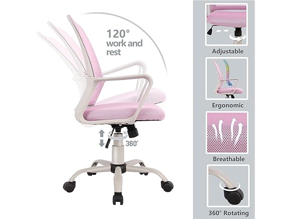 ZUNMOS Office Chair, Ergonomic Office Chair