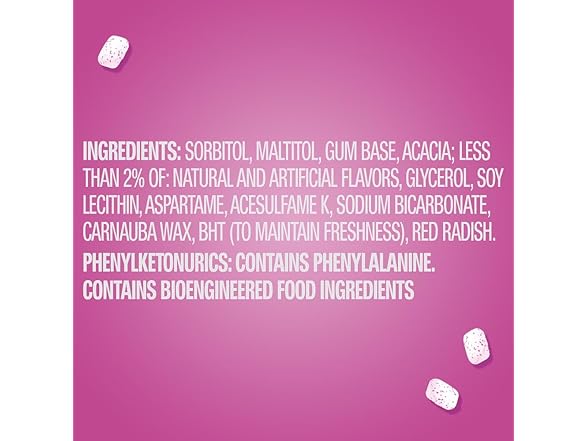 120Ct ORBIT Bubblemint Sugar Free Chewing Gum