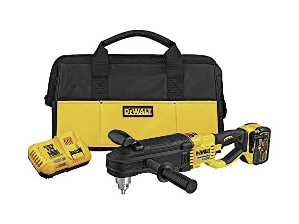 DEWALT DCD470X1 Right Angle Drill w/ E-Clutch System Kit