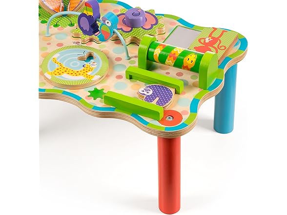 First Play Children’s Jungle Wooden Activity Table