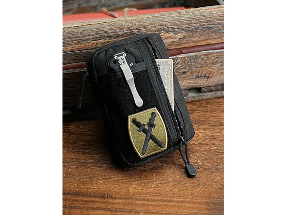 Small 6 Pocket Organizer with Velcro