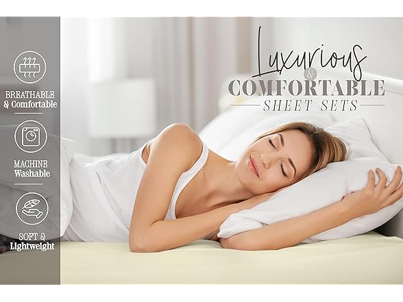 Elegant Comfort 4Pc Microfiber Sheet Set Twin
