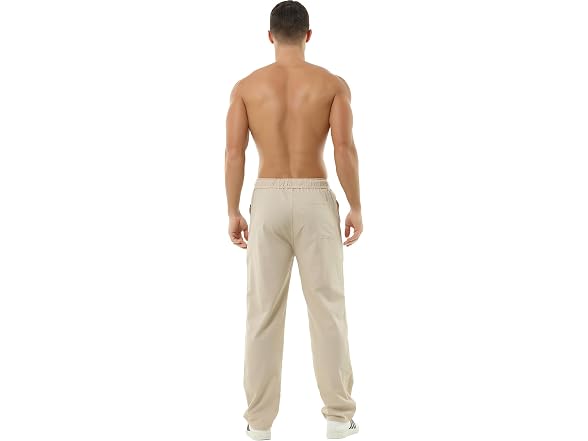 HOEREV Men Casual Beach Trousers