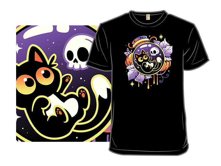 Halloween Bottled Kitten