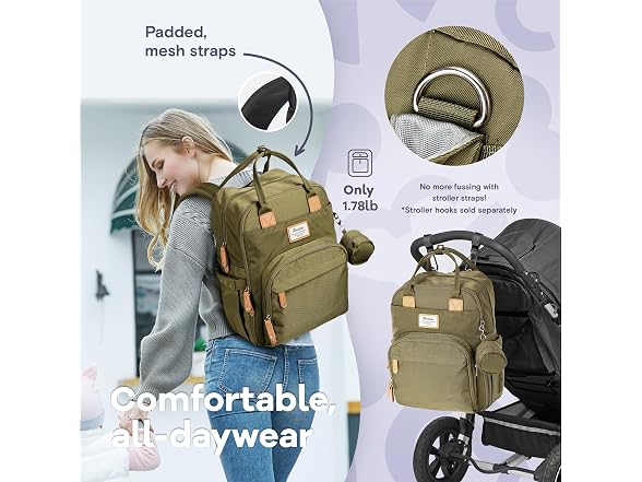Diaper Bag Backpack - Multifunction