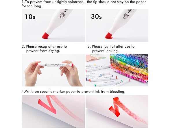 Lineon 172-Color Alcohol Art Markers