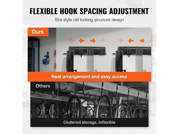 VEVOR 4x Bike Storage Rack