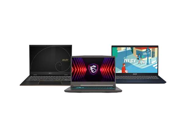 MSI Laptops for Gaming and More!