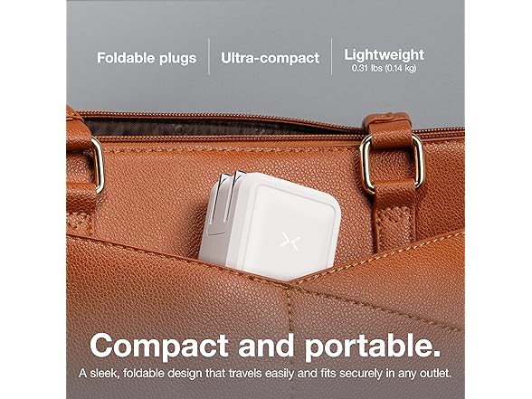 NOCO XGrid X65: 65W USB-C Charger – Dual Port GaN Power Adapter with PD 3.0, QC 4.0+, and PPS