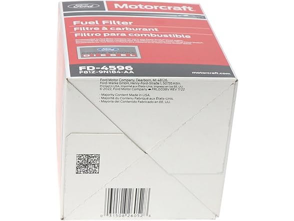 Motorcraft MP-MC-FD-4596-N Motorcraft Fuel Filter - FD459