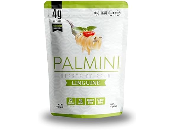 Palmini Linguine Pasta | Low-Carb Pasta