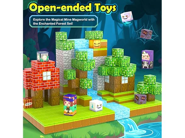 Toylogy 150PCS Magnetic Blocks