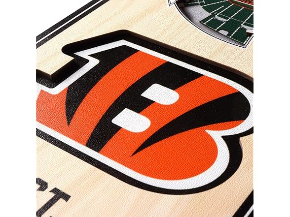CINCINNATI BENGALS 3D Stadium Banner