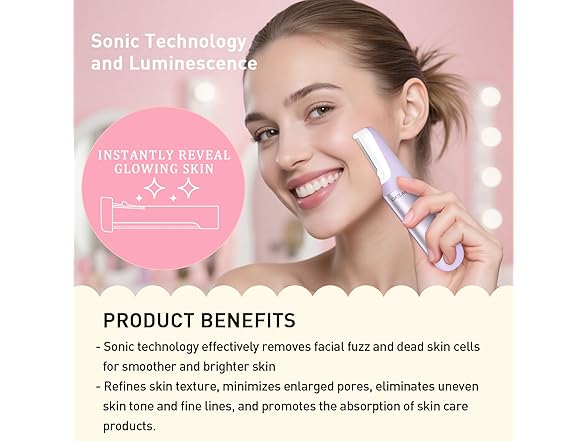 CATLANE Dermaplane Razor for Women Face, Dermapl