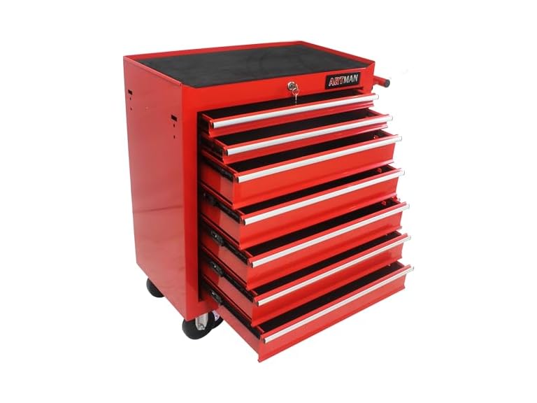 Spoflyinn 7-Drawer Rolling Tool Cart Cabinet