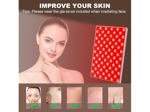 Skylaxy Red Light Therapy Lamp