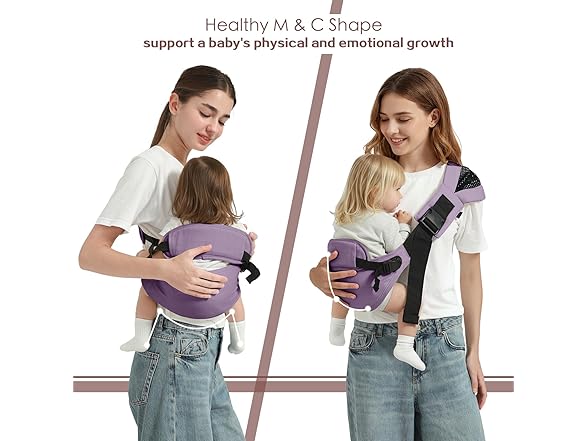 MISSWISDOM Toddler Sling Carrier Baby Hip Carrier