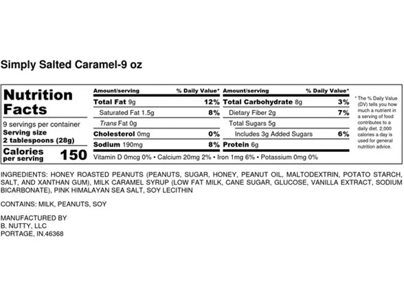 (5pk) bNutty Gourmet Peanut Butter – Holiday Favorites