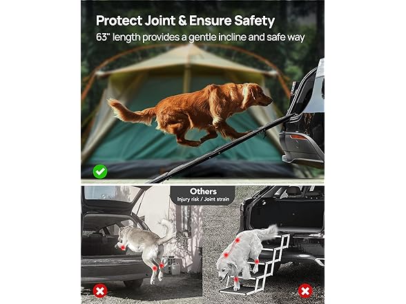 PetThem Dog Ramp for Car