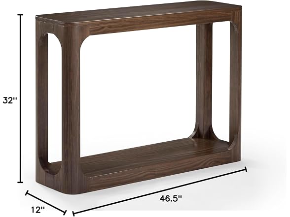 Plank+Beam Forma Console Table Walnut