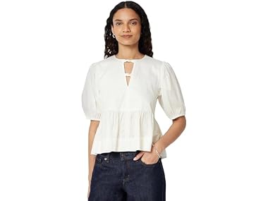 $12.99, Was $24.90, 47% Off! Amazon Essentials Women Cotton Sateen Blouse dealfomo