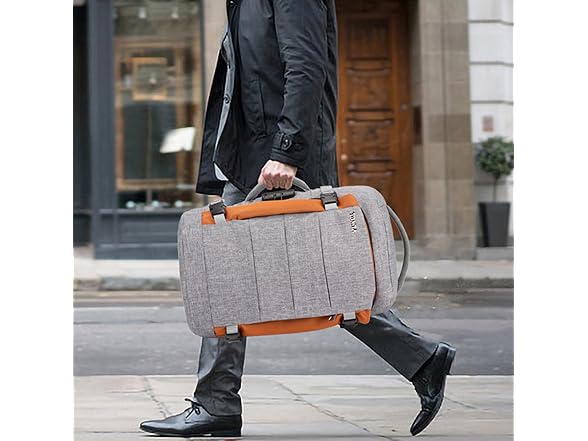 Tzowla Grey 40L 17.3" Travel Laptop Backpack