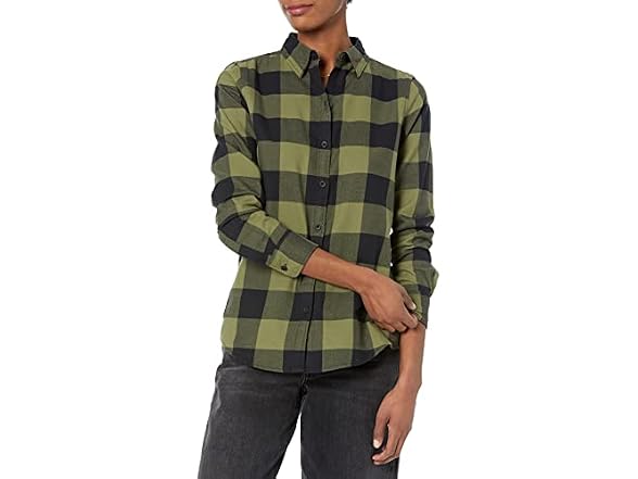 Black Olive Buffalo Check