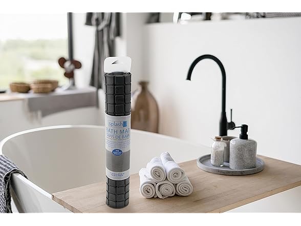 Splash Home Axess Bathtub Mat Non-Slip