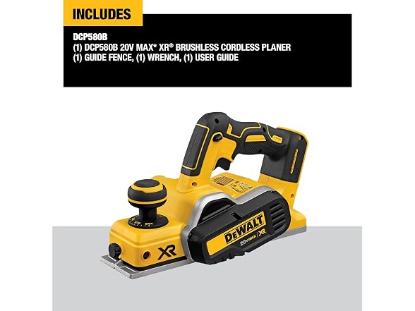 DEWALT DCP580B 20V MAX Planer