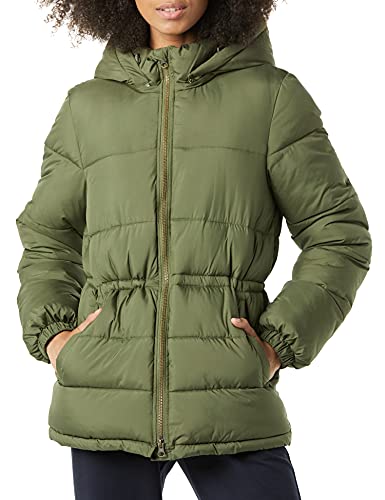 Amazon Essentials Womens Quilted Hooded Puffer Jacket - Gallery 8