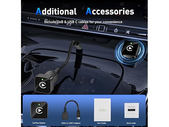 iGENJUN Wireless CarPlay Adapter