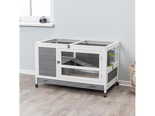 Trixie Natura Small Indoor Rabbit Hutch, Pet House