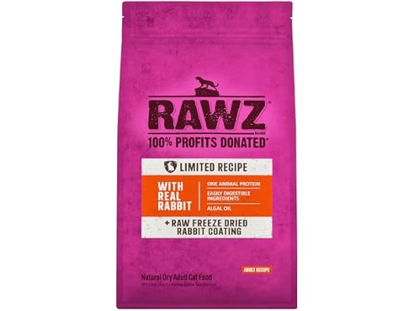 Rawz, Limited Recipe Real Rabbit Natural