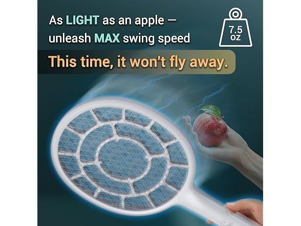 YsChois GAR-05 Electric Fly Swatter Racket