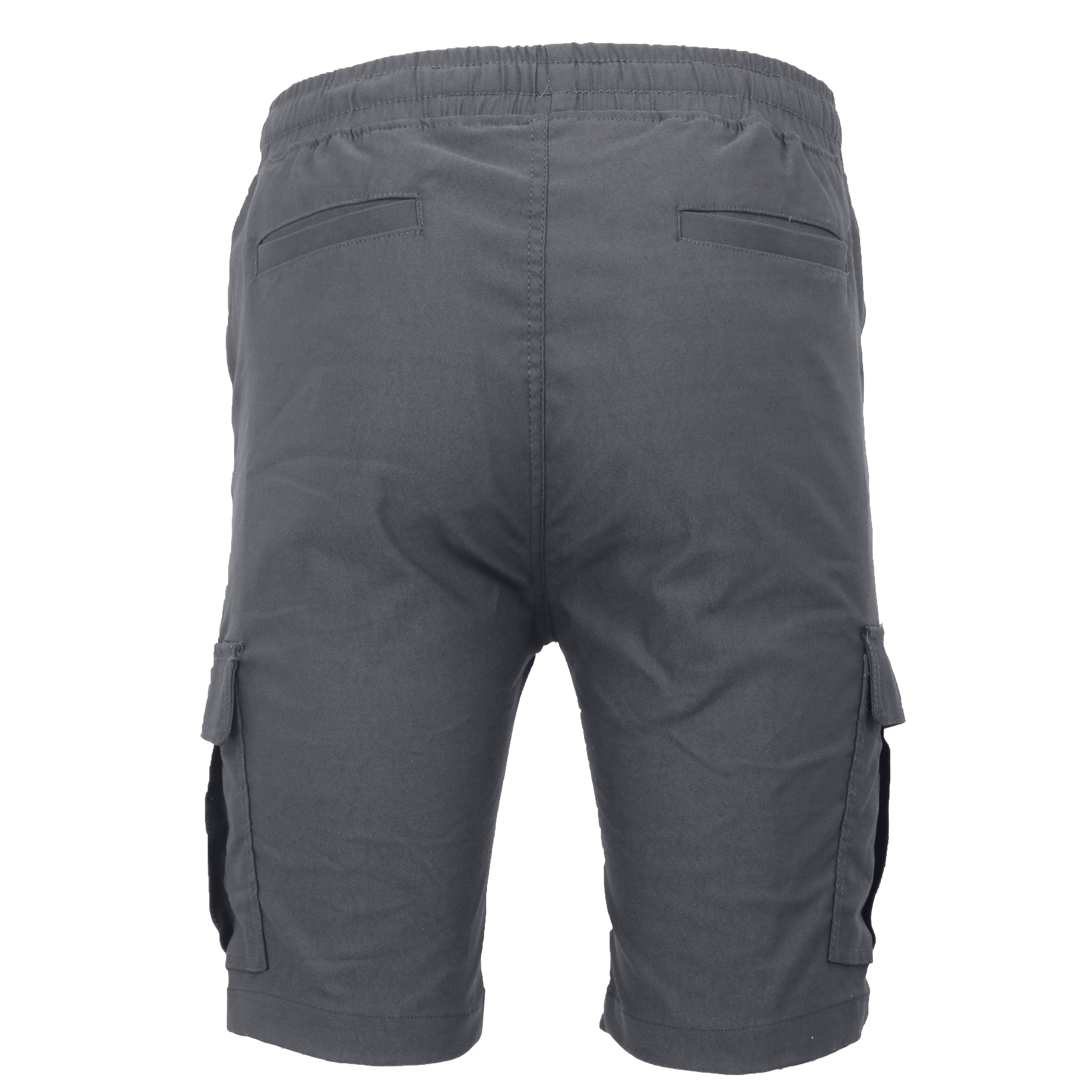 Mens Super Stretch Pull-On Cargo Shorts - Gallery 43
