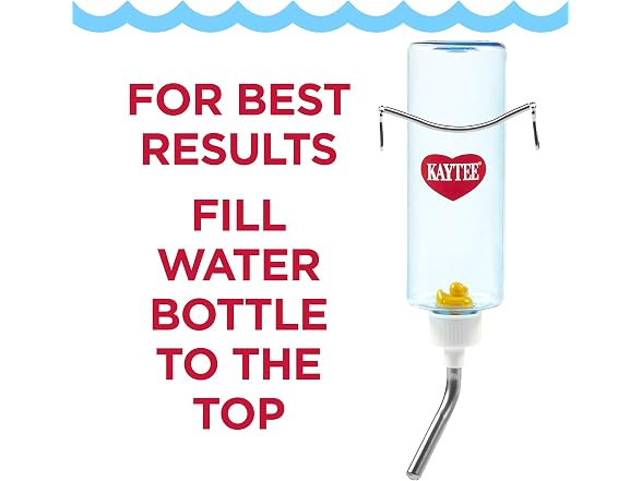 Kaytee Clear View Water Bottle for Pet