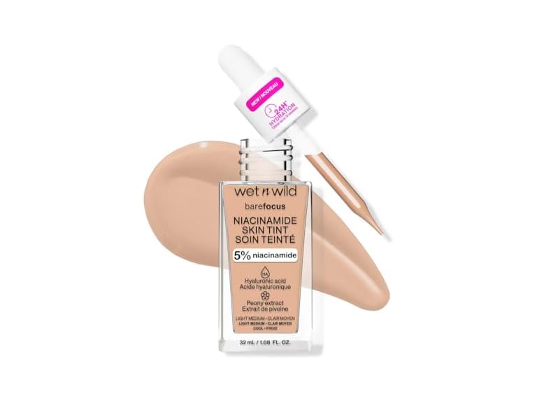 wet n wild wet n wild Bare Focus Skin Tint, 5% Niacinamid
