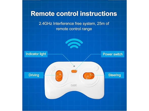 CaDA STEM Building Toys Remote Control Car Blocks Kits