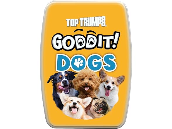 Top Trumps Dogs Goddit! Card Game for Kids and Adults