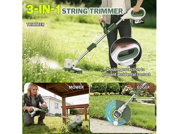 Boltarc 21V Cordless Weed Wacker Eater