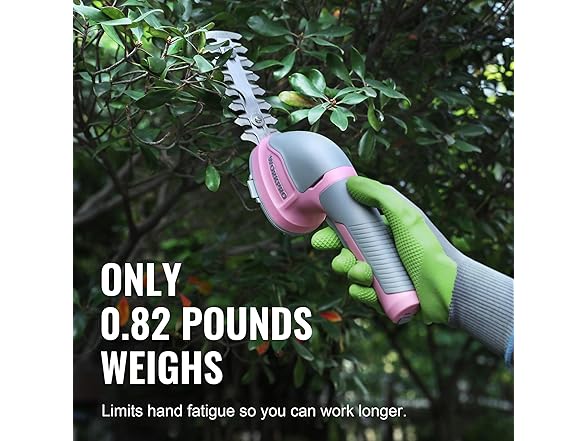 WORKPRO 2-in-1 Grass Shear Pink