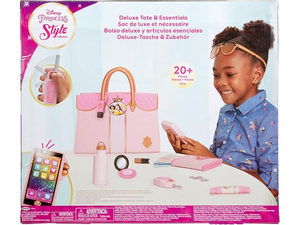 Disney Princess Tote Bag & Toy Purse Set 