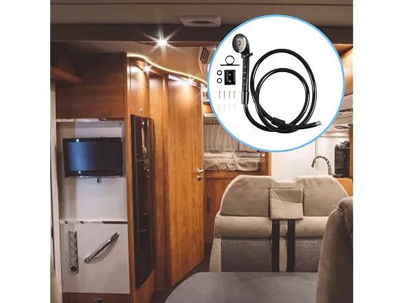 RV Shower Faucet & Shower Head & Hose High Pressur