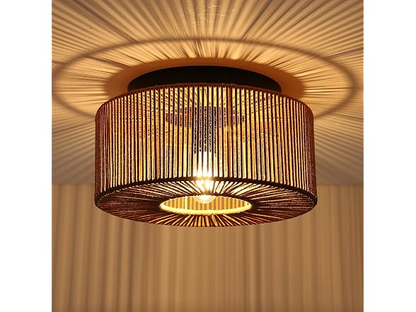 Parrot Uncle 14 Inch Flush Mount Ceiling Light