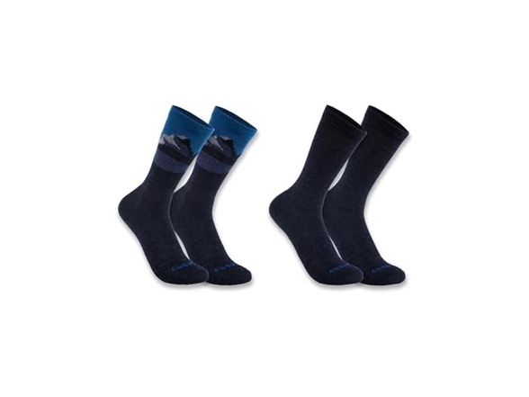 Carhartt Men (L) Midweight Sock Asst01 Black